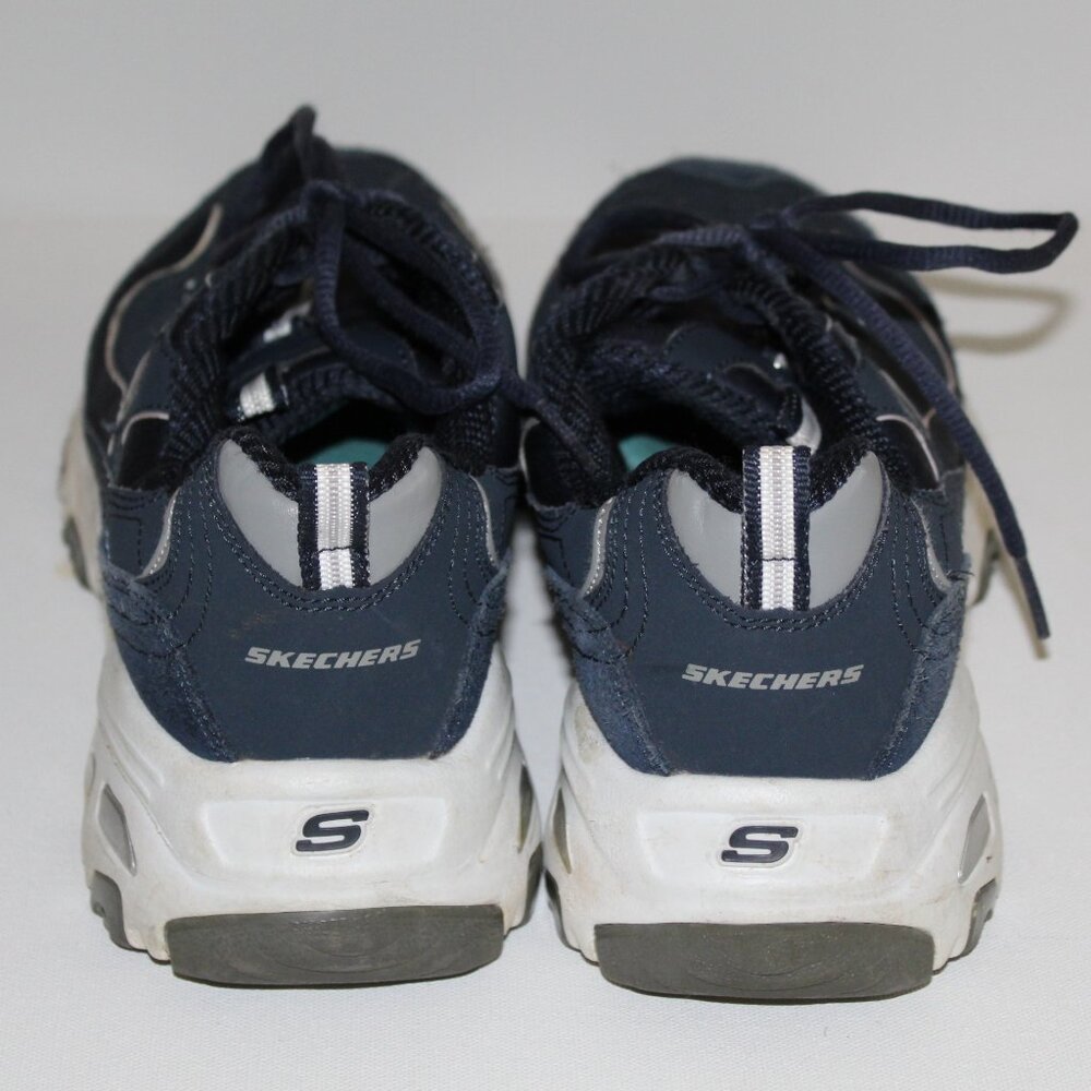 Skechers Air-Cooled Memory Foam Blue Sneakers – Women’s Size 10 - Picture 4 of 5